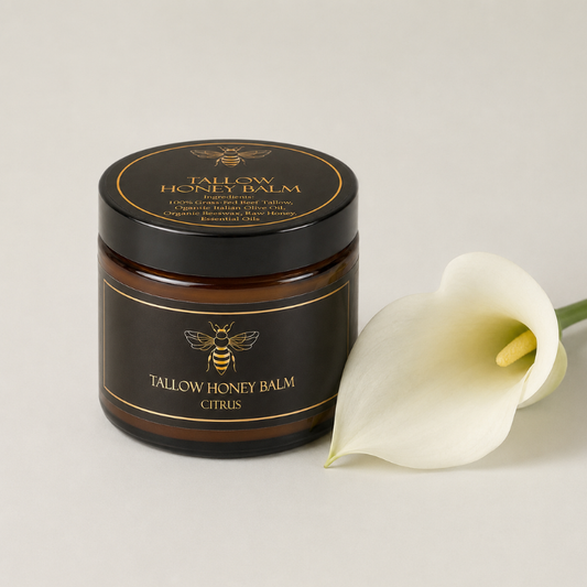 Natural Tallow Honey Balm
