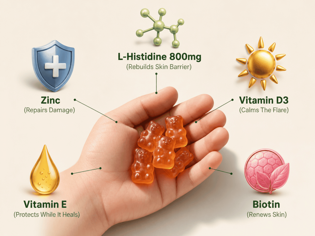 Most Kids Get Enough From Food. Kids With Eczema Don't. One Amino Acid Changes That